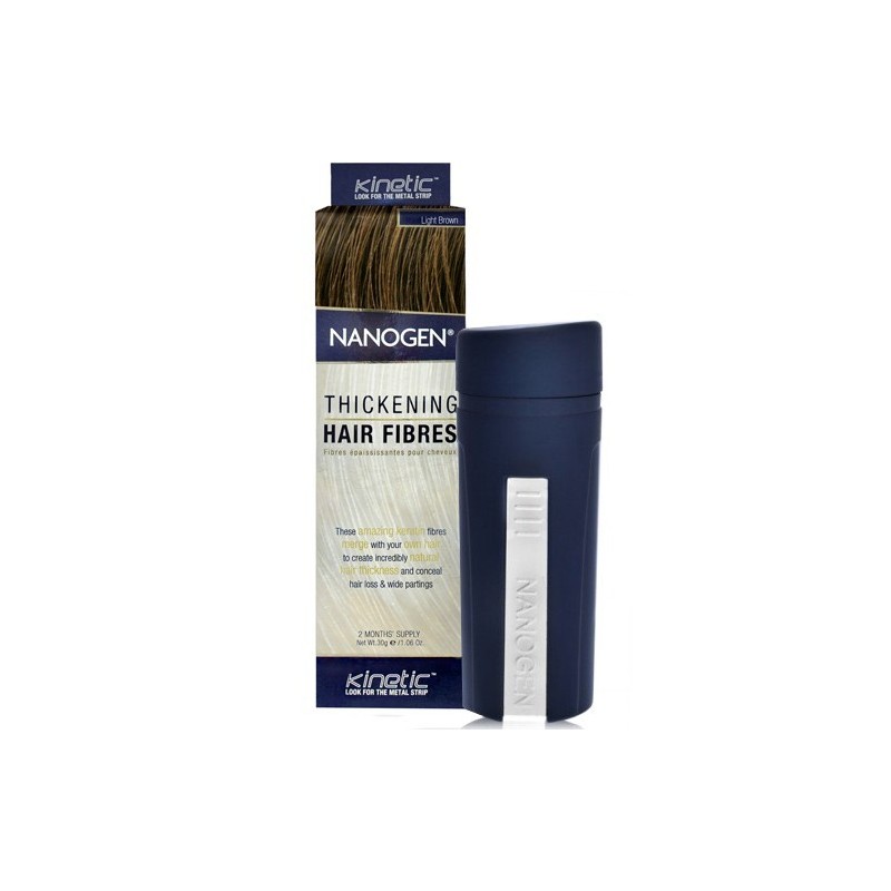 Poudre de cheveux Nanofibres Nanogen kératine anti chute volume