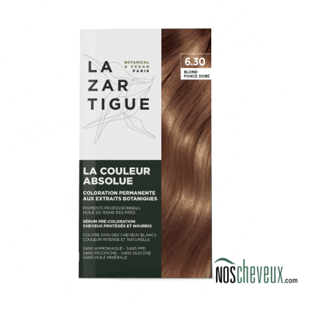 LA COULEUR ABSOLUE 6.30 BLOND FONCÉ DORÉ