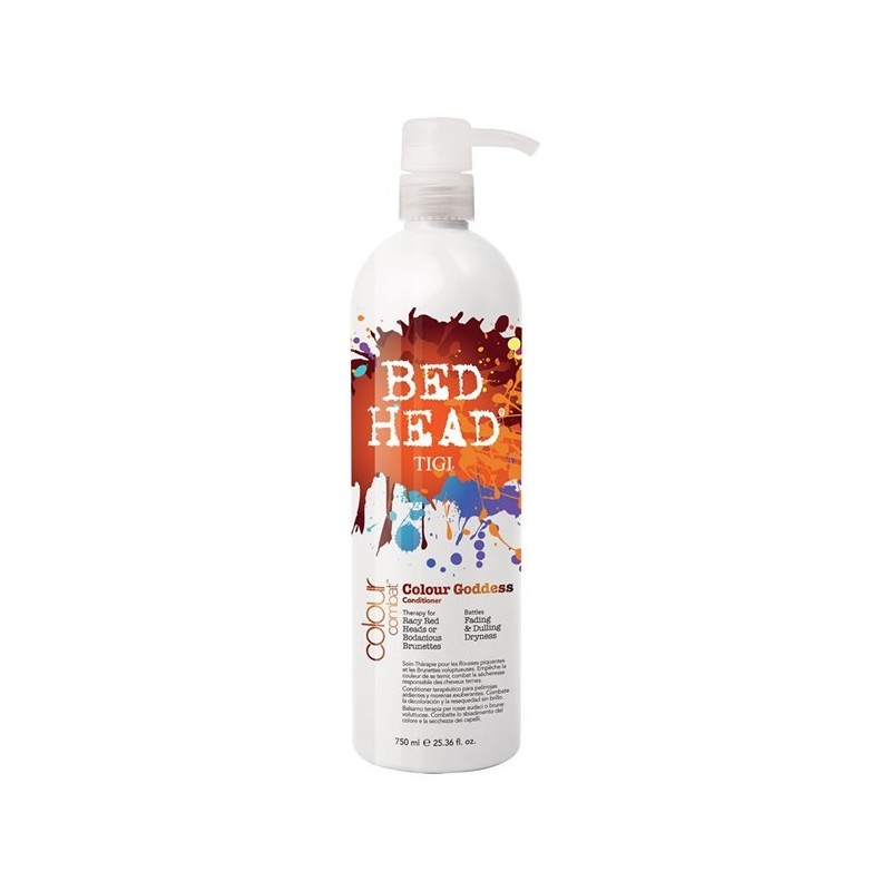 Conditioner Colour Goddess Bed Head Tigi soin couleur brune rousse