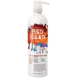 Shampooing Colour Goddess Bed Head Pro sans sulfate soin couleur brune rousse