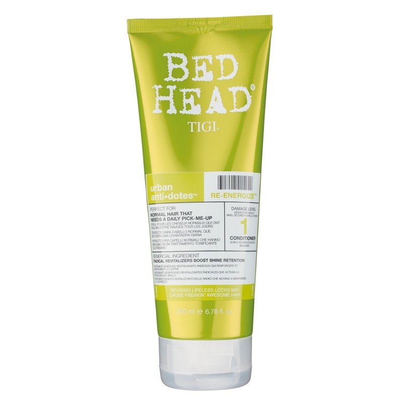 Bed Head URBAN ANTIDOTES Re-energize Tigi hydrate cheveux secs